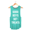Load image into Gallery viewer, Good Boys Get Treats Women's Tank Top | Gift for Dog Moms | Made in USA
