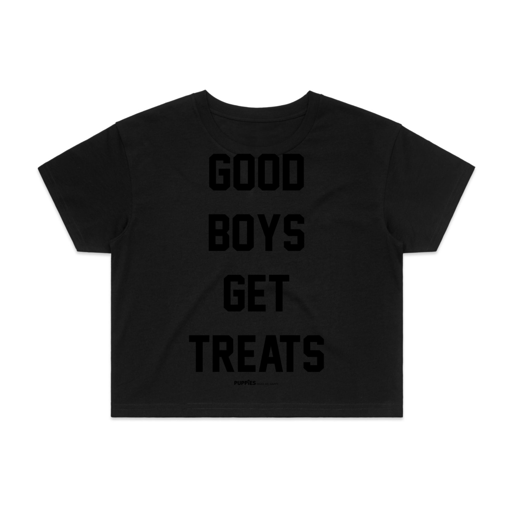 Good Boys Get Treats Crop Top | Gift for Dog Lovers & Pup Owners