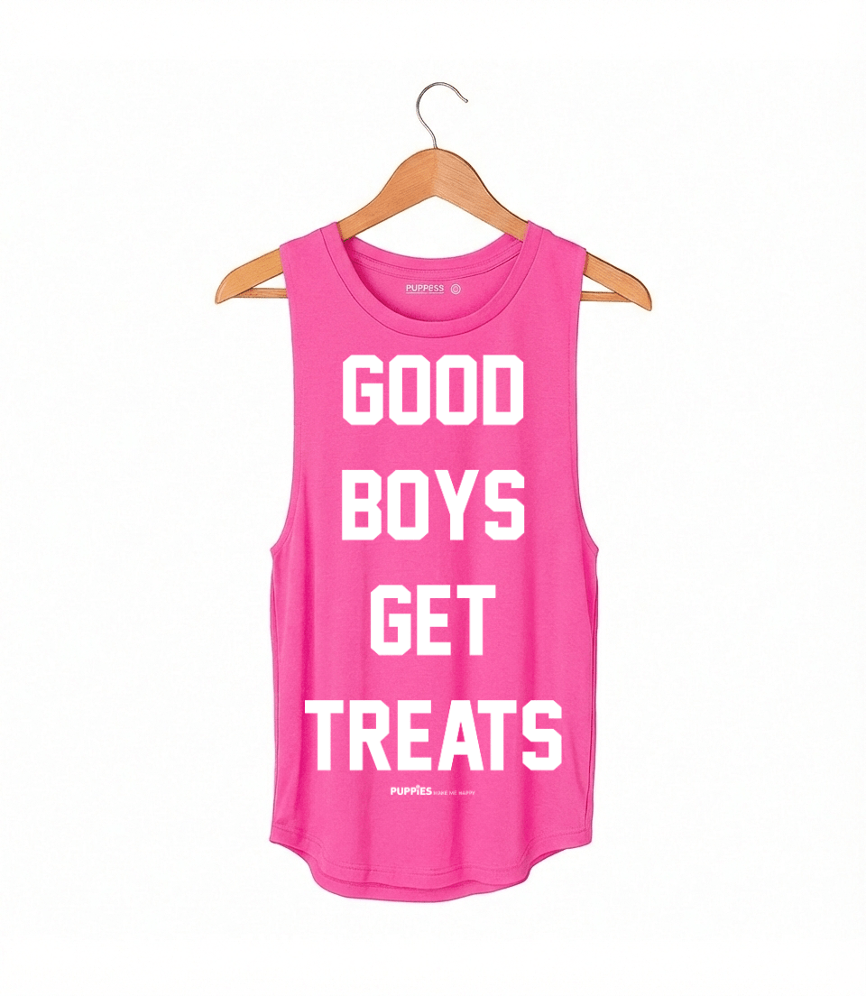 Good Boys Get Treats Women's Tank Top | Gift for Dog Moms | Made in USA
