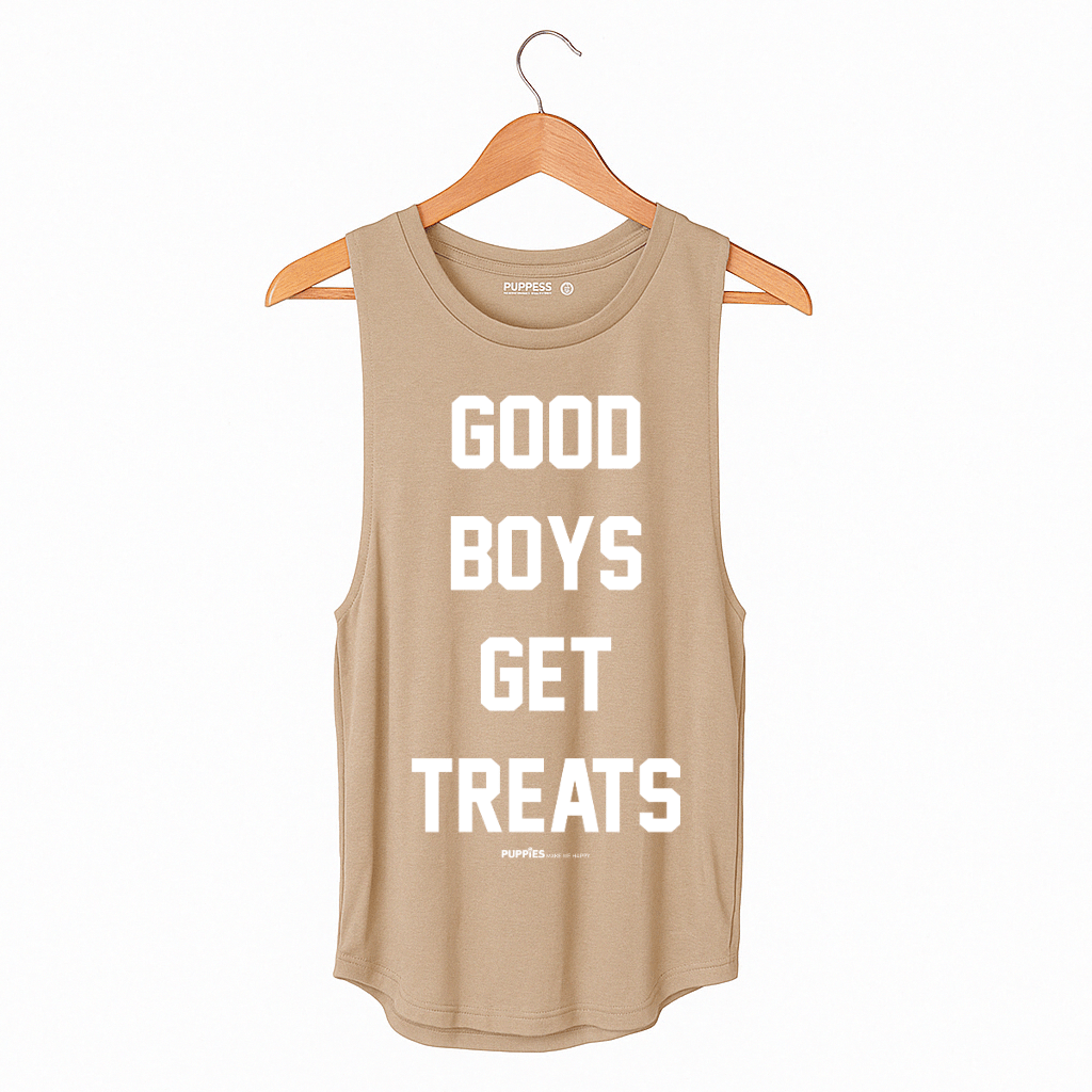 Good Boys Get Treats Women's Tank Top | Gift for Dog Moms | Made in USA