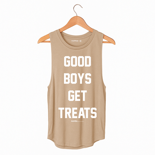 Good Boys Get Treats Women's Tank Top | Gift for Dog Moms | Made in USA