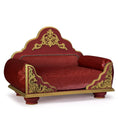 Load image into Gallery viewer, Grace Kelly: Luxury Dog Bed, Bordeaux
