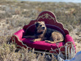 Load image into Gallery viewer, Grace Kelly: Luxury Dog Bed, Bordeaux
