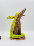 Load image into Gallery viewer, Green Snake Statue
