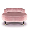 Load image into Gallery viewer, Greta Garbo Pet Bed in Powder Pink
