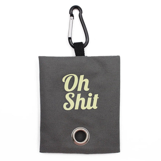 "Oh Shit" Waste Bags Poop Bag Dispenser - Southlake Paws
