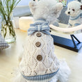 Load image into Gallery viewer, Wooden Button Knit Dog Sweater - Southlake Paws
