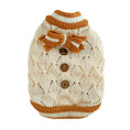 Load image into Gallery viewer, Wooden Button Knit Dog Sweater - Southlake Paws

