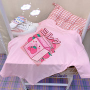 Japanese Strawberry Milk T-Shirt 