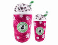 Load image into Gallery viewer, Starbarks Puppermint Mocha Christmas Holiday Plush Dog Toy
