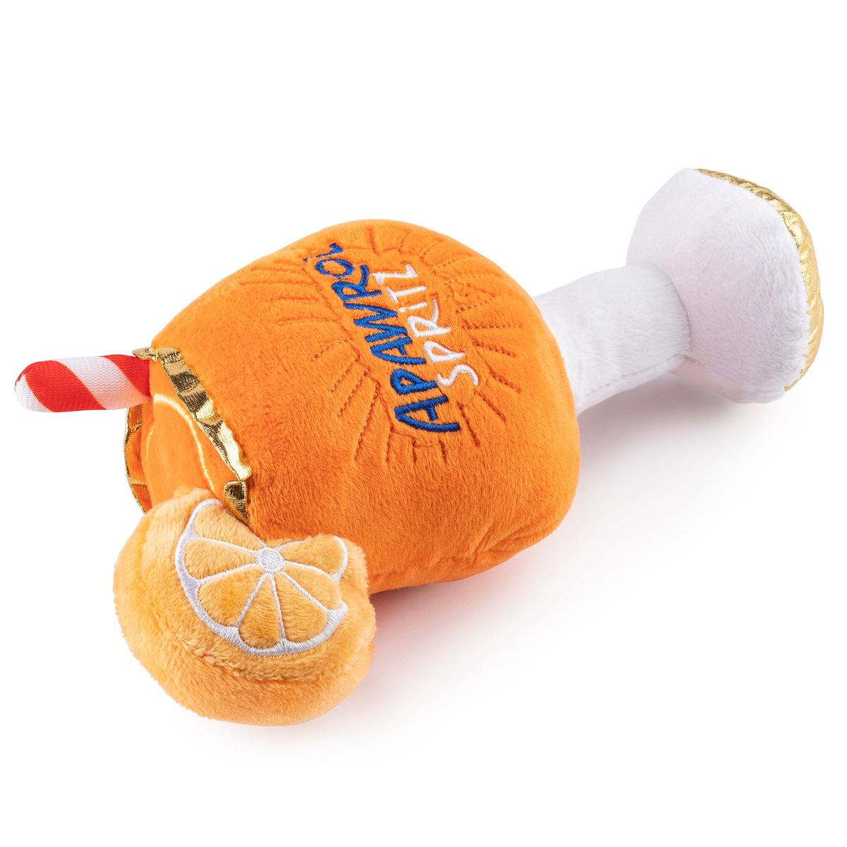 Apawrol Spritz | Squeaky Plush Dog Toy with Crinkle & Mesh Lining