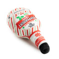 Load image into Gallery viewer, Puppermint Schnapps Bottle Holiday Christmas Plush Dog Toy
