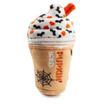 Load image into Gallery viewer, Pupkin' Donuts Halloween Iced Cup | Squeaky Plush Dog Toy with Crinkle & Mesh Lining
