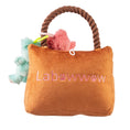 Load image into Gallery viewer, Labowwow Handbag | Squeaky Plush Dog Toy with Crinkle & Mesh Lining
