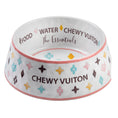 Load image into Gallery viewer, White Chewy Vuiton Bowl - Large (CASE OF 2)
