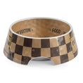 Load image into Gallery viewer, Checker Chewy Vuiton Bowl - Large (CASE OF 2)

