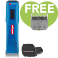 Load image into Gallery viewer, Blue Saphir Cordless Clipper One Battery with 4F Blade by Heiniger
