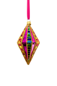 Load image into Gallery viewer, High Better Diamond Glass Ornament - Southlake Paws
