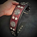 Load image into Gallery viewer, The "Hektor" Burgundy Collar LIMITED
