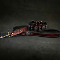 Load image into Gallery viewer, The "Hektor" Burgundy Collar LIMITED

