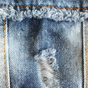 Frayed Denim Dog Jacket