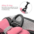 Load image into Gallery viewer, Reflective Bling Rhinestone Bow Dog Harness - Southlake Paws
