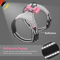 Load image into Gallery viewer, Reflective Bling Rhinestone Bow Dog Harness - Southlake Paws
