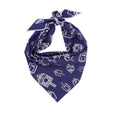 Load image into Gallery viewer, Hanukkah Dreidel Dog Bandana Navy
