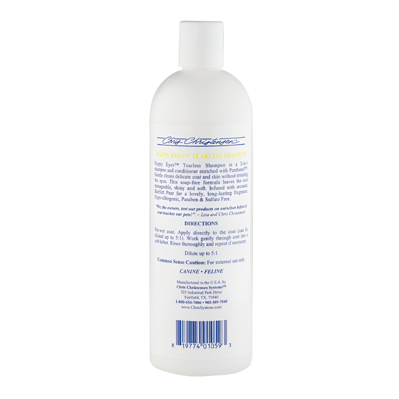 Pet Happy Eyes Tearless Shampoo 16oz by Chris Christensen