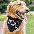 Load image into Gallery viewer, Wedding "Ring Security" Dog Bandana - Southlake Paws
