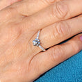 Load image into Gallery viewer, VIP Paw Print CZ Ring
