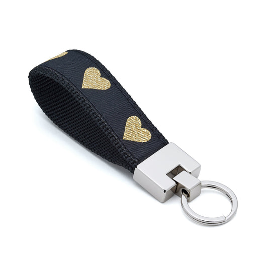 Heart of Gold Key Ring