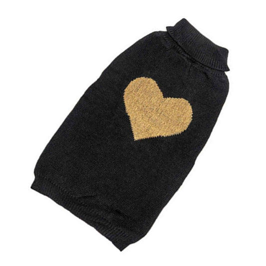 Up Country Heart of Gold Sweater Pet Accessory