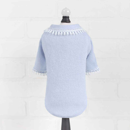 Hello Doggie Heavenly Kiss Dog Sweater Cotton Handmade Handmade in the USA Sweaters