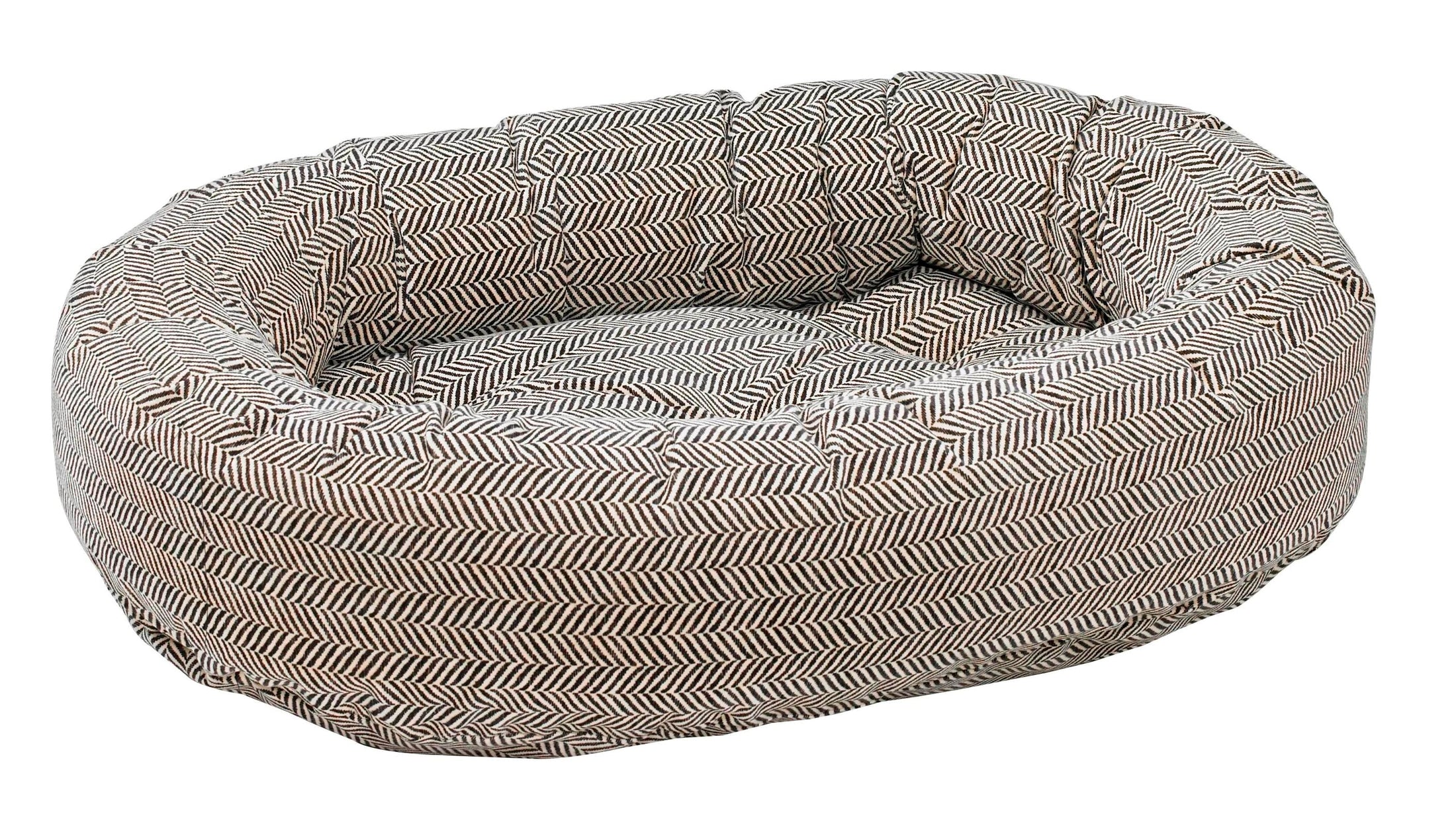 Donut Bed Herringbone