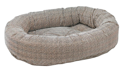 Donut Bed Herringbone