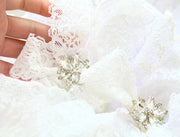 Handcraft White Lace Vintage Dog Wedding Dress Pet Bridal Outfit 