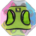 Load image into Gallery viewer, EcoBark Step In Dog Harness - XXXS to Small Breeds- Reflective Soft Mesh Harness for Teacup, Small Dogs and Puppies / Neon Green Sport
