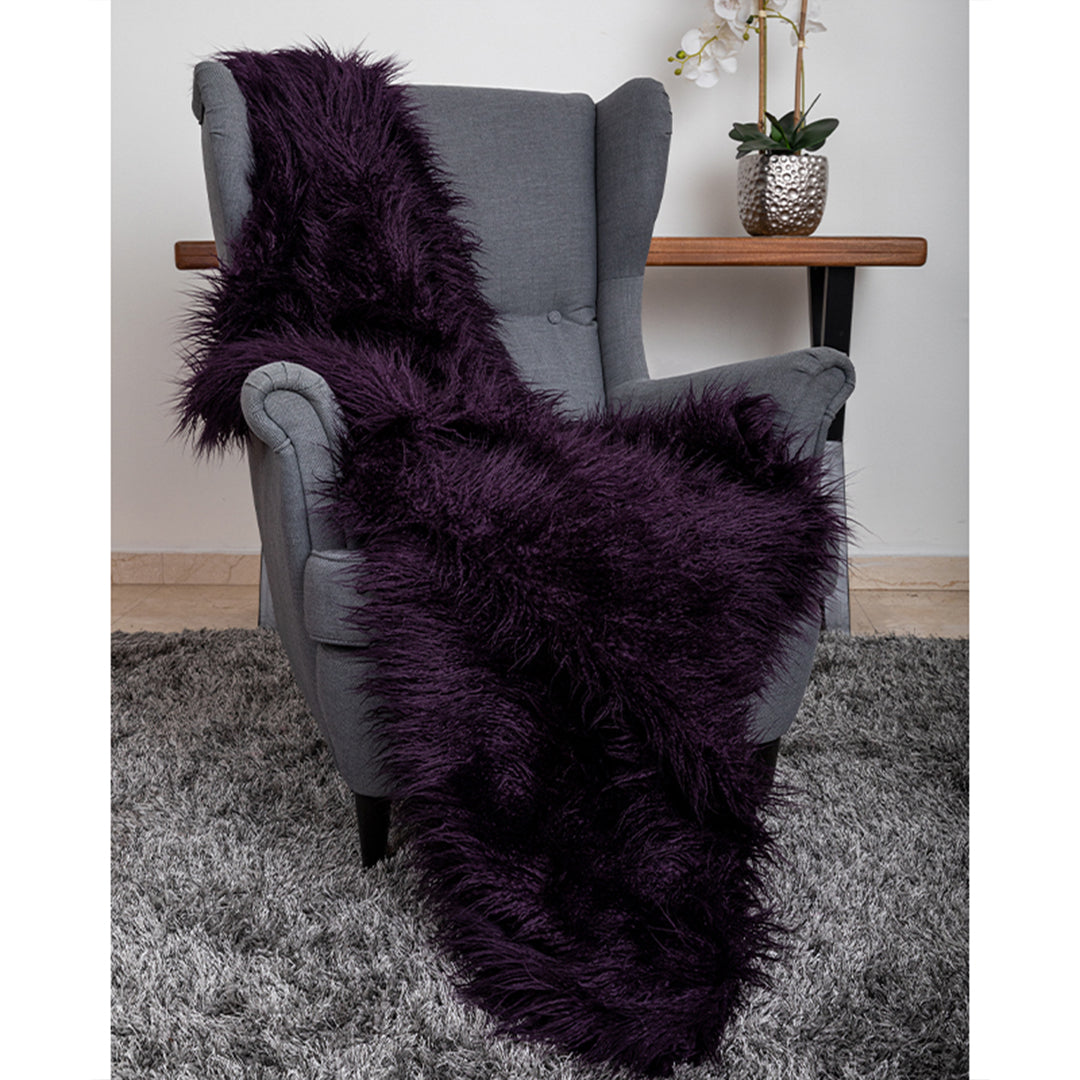 Himalayan Yak Throw Faux Fur Handmade Blanket - Luxury Dog Bed from Southlake Paws
