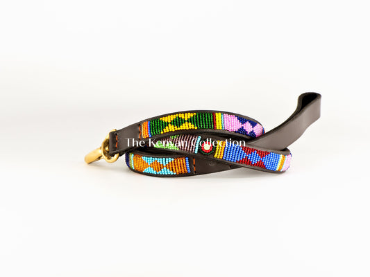 TKC Hippo Circus Beaded Dog Lead