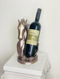 Load image into Gallery viewer, Horse Wine Rack Holder in Gold
