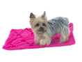 Load image into Gallery viewer, Blanket, Embroidered Roses in Hot Pink 

