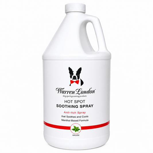 Southlake Paws Hot Spot Soothing Spray - Professional Size, a gallon container designed to soothe and cool itchy skin.