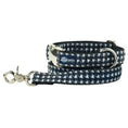 Load image into Gallery viewer, Houndstooth Black & White Velvet Essential Dog Collar
