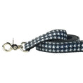 Load image into Gallery viewer, Houndstooth Black & White Velvet Essential Dog Leash
