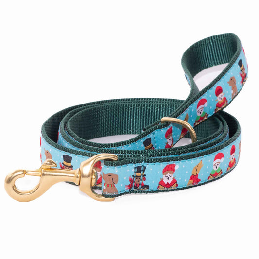 Up Country Howlidays Cast Brass Dog Leash
