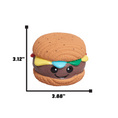 Load image into Gallery viewer, Big Buns Foodies Hamburger Ruff-Tex® Latex Ball Dog Toy - image 5
