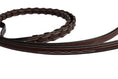 Load image into Gallery viewer, Huntley Equestrian Fancy Stitched Rubber Lined Laced Reins, Size Full
