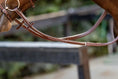 Load image into Gallery viewer, Huntley Equestrian Fancy Stitched Rubber Reins, 5/8" Inch Width

