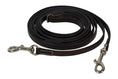 Load image into Gallery viewer, Huntley Equestrian Sedgwick Leather Draw Reins With Snap Ends
